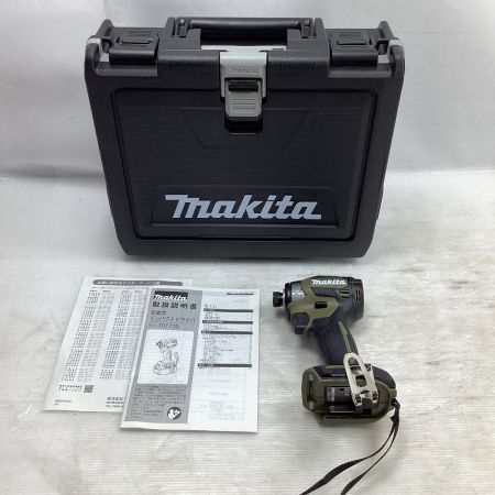  MAKITA マキタ インパクトドライバ コードレス式 電動工具 TD173D オリーブ