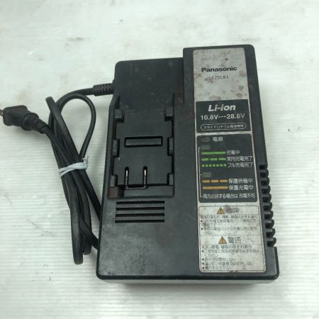  Panasonic パナソニック インパクトドライバ 充電器・充電池1個付 14.4v-18ｖ 1120107 EZ75A7 ブラック