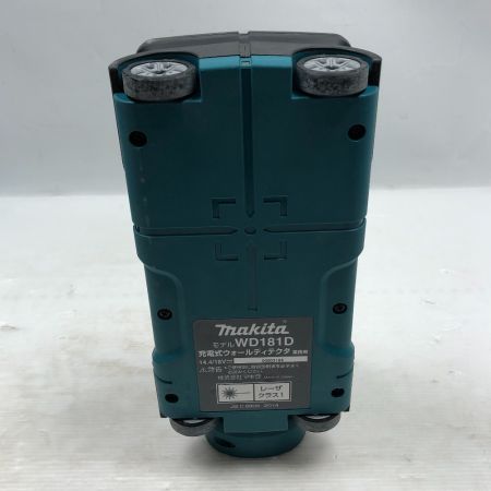  MAKITA マキタ 充電式ウォールディデクタ ケース付 コードレス式 WD181DZK ブルー