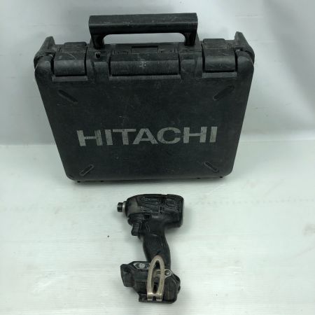  HITACHI 日立 電動工具 インパクトドライバ ケース付 コードレス式 WH14DDL2 ブラック