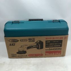 ◇◇ MAKITA マキタ ディスクグラインダー 電動工具 付属品完備 コードレス式 GA402DRG ブルー Sランク