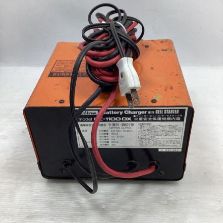  CELLSTAR セルスター バッテリー充電器 本体のみ コード式 CC-1100DX オレンジ