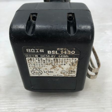  HITACHI 日立 インパクトドライバ 充電器・充電池2個・ケース付 コードレス式 WH14DDL グリーン