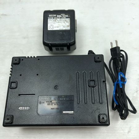  HITACHI 日立 インパクトドライバ 充電器・充電池2個・ケース付 コードレス式 WH14DDL グリーン