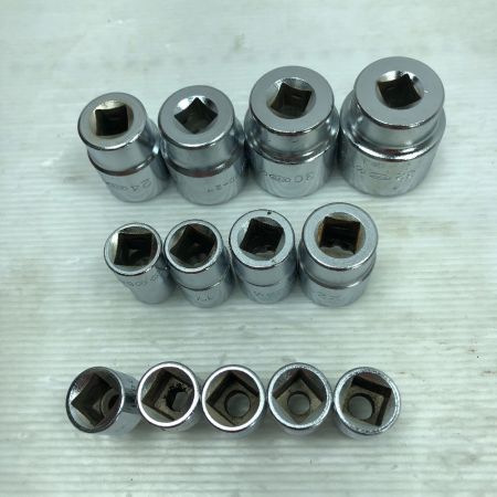  KTC ケーティーシー ラチェットセット ハンドツール ケース付 B3013R レッド