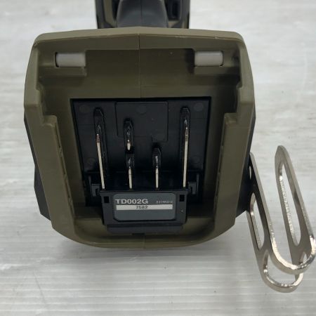  MAKITA マキタ インパクトドライバ 本体のみ コードレス式 TD002G オリーブ