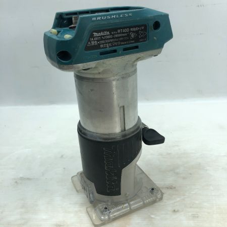  MAKITA マキタ トリマー 電動工具 コードレス式 RT40D ブルー