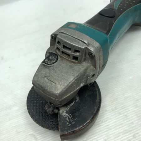 MAKITA マキタ ディスクグラインダー 電動工具 バッテリー付 コードレス式 GA402D ブルー
