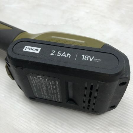  DCM ディーシーエム ヘッジトリマー 電動工具 バッテリーx３ 充電器   D-PH18V オリーブ
