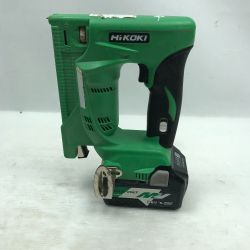 ◇◇ HiKOKI ハイコーキ タッカ 電動工具 充電池1個付 コードレス式 N18DSL グリーン Cランク