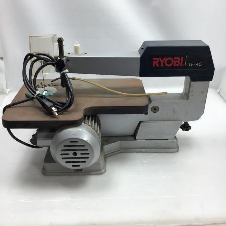  RYOBI リョービ 電動工具 卓上糸ノコ TF-45 ネイビー