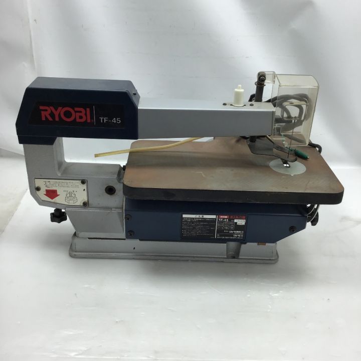 RYOBI リョービ 電動工具 卓上糸ノコ TF-45 ネイビー - 中古工具 RYOBI リョービ 電動工具 卓上糸ノコ TF-45 ネイビー - 中古工具