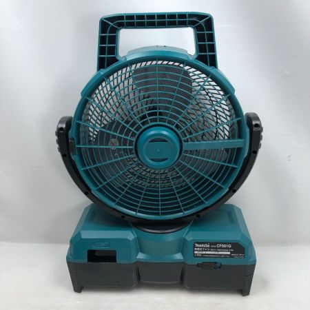  MAKITA マキタ 充電式ファン 電動工具 アダプター付き コードレス式 CF001GZ ブルー