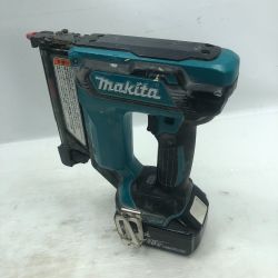 ◇◇ MAKITA マキタ ピンタッカ コードレス式 18v 42378 充電器・充電池2個・ケース付 PT353DZK ブルー Cランク
