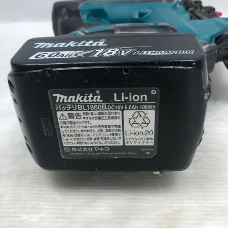  MAKITA マキタ ピンタッカ コードレス式 18v 42378 充電器・充電池2個・ケース付 PT353DZK ブルー