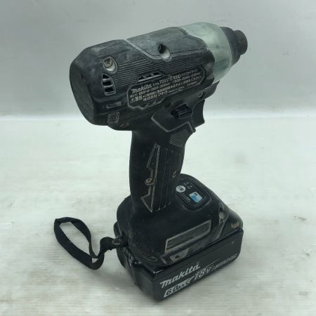  MAKITA マキタ インパクトドライバ 充電器・充電池2個・ケース付 コードレス式 TD157DRGXB ブラック