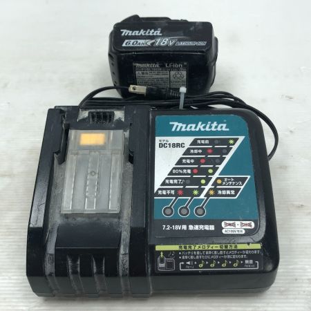  MAKITA マキタ インパクトドライバ 充電器・充電池2個・ケース付 コードレス式 TD157DRGXB ブラック