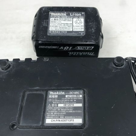  MAKITA マキタ インパクトドライバ 充電器・充電池2個・ケース付 コードレス式 TD157DRGXB ブラック