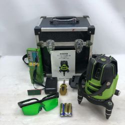 ◇◇ Fukuda レーザー機器 レーザー墨出し器 ケース付 EK-400GJ 黄緑 Cランク