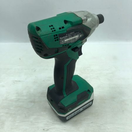  MAKITA マキタ インパクトドライバ 充電器・充電池2個・ケース付 コードレス式 M697DSX グリーン