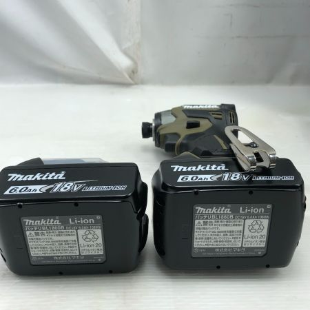  MAKITA マキタ 工具 インパクトドライバ 未使用品(S) 付属品完備 コードレス式 TD173DRGXO オリーブ
