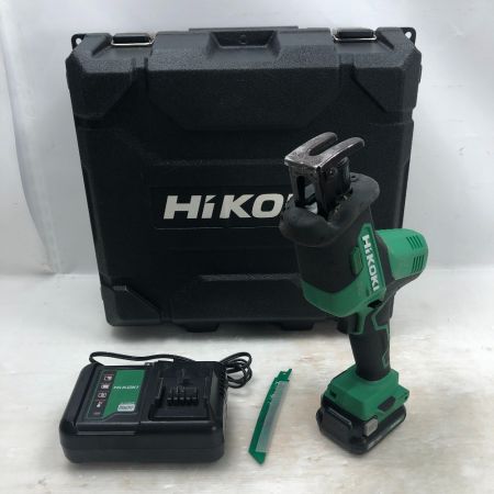  HiKOKI ハイコーキ セーバーソー 充電器・充電池1個付 コードレス式 CR12DA グリーン