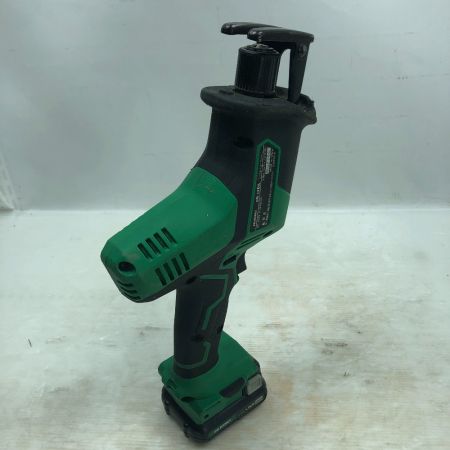  HiKOKI ハイコーキ セーバーソー 充電器・充電池1個付 コードレス式 CR12DA グリーン