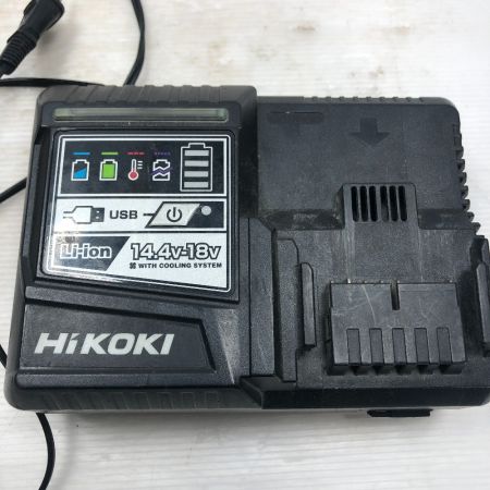  HiKOKI ハイコーキ インパクトドライバ 充電器・充電池1個 36v J8300650 WH36DC ブラック