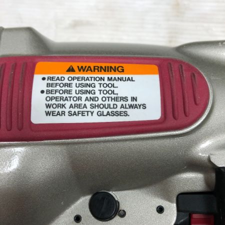  MAX マックス 釘打ち機 ケース付 電動工具 CN-565S レッド