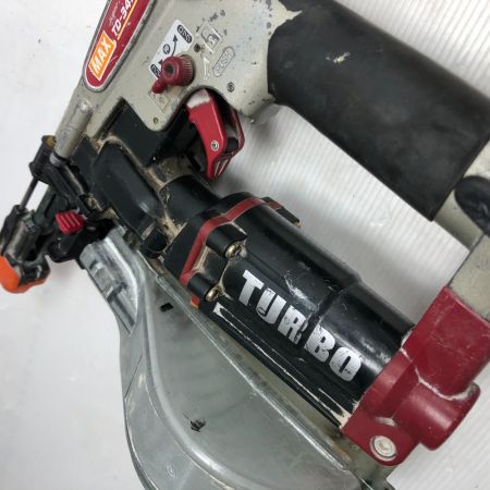  MAX マックス エア釘打ち 本体のみ 常圧 TD-341G レッド