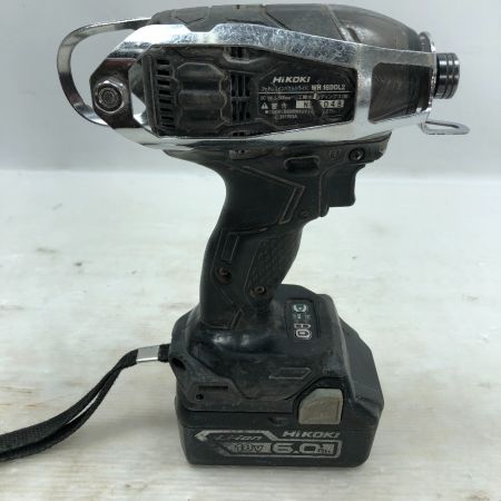  HiKOKI ハイコーキ インパクトドライバ 充電器・充電池2個・ケース付 コードレス式 18v WH18DDL2 ブラック