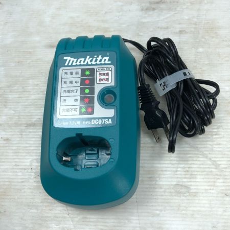  MAKITA マキタ インパクトドライバ 電動工具 電器・充電池3個・ケース付 コードレス式 TD020D ブルー