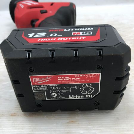  Milwaukee レシプロソー 充電池1個付 コードレス式 M18 FHZ-0X0 レッド