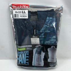 ◇◇ MAKITA マキタ ベスト メンズ衣料 SIZE LL 充電式ベスト FV210DZ ブルー Sランク