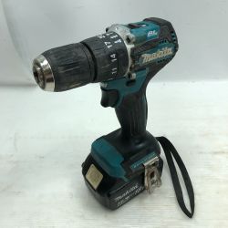 ◇◇ MAKITA マキタ ドライバドリル 充電池1個付 コードレス式 HP487D ブルー Cランク