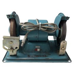 €€ TOSHIBA 東芝 刃物グラインダ(本体のみ) CBG-150B ブルー Cランク