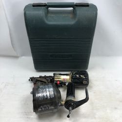 ◇◇ HITACHI 日立 エア釘打ち 本体のみ 高圧 エアツール NV90HMC カーキ Cランク