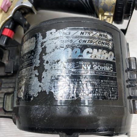  HITACHI 日立 エア釘打ち 本体のみ 高圧 エアツール NV90HMC カーキ