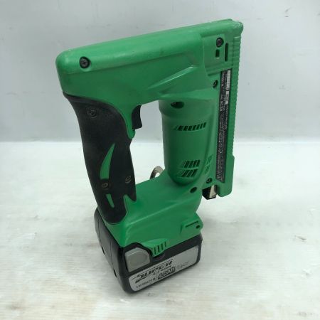  HITACHI 日立 タッカ 電動工具 充電器・充電池1個付 N14DSL グリーン
