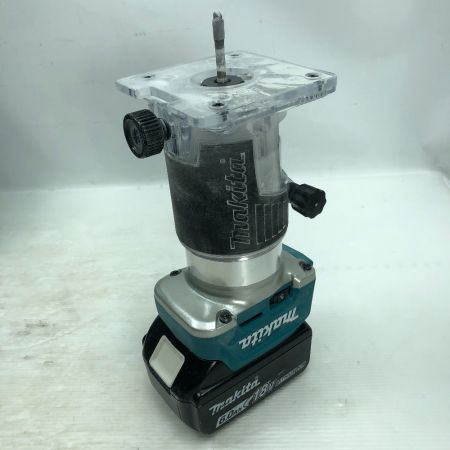  MAKITA マキタ トリマー 電動工具 充電器・充電池1個付 コードレス式 RT50D ブルー