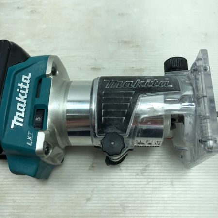  MAKITA マキタ トリマー 電動工具 充電器・充電池1個付 コードレス式 RT50D ブルー