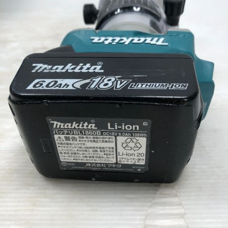  MAKITA マキタ トリマー 電動工具 充電器・充電池1個付 コードレス式 RT50D ブルー