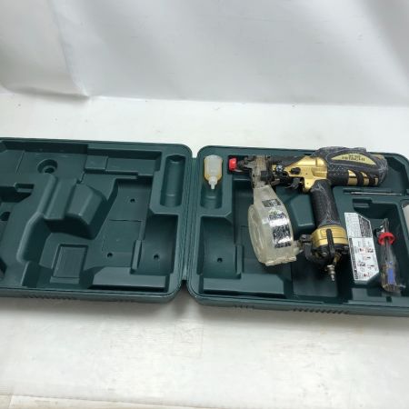  HITACHI 日立 エア釘打ち ケース付 高圧 WF4H ゴールド