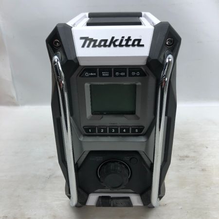  MAKITA マキタ 充電式ラジオ 付属品完備 コードレス式 40v MR001GZW ホワイト