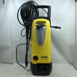 ◇◇ KARCHER ケルヒャー 高圧洗浄機 大型機械 付属品完備 コード式 100v K4.00 イエロー Cランク