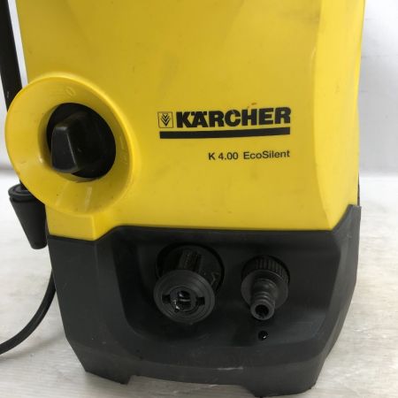  KARCHER ケルヒャー 高圧洗浄機 大型機械 付属品完備 コード式 100v K4.00 イエロー
