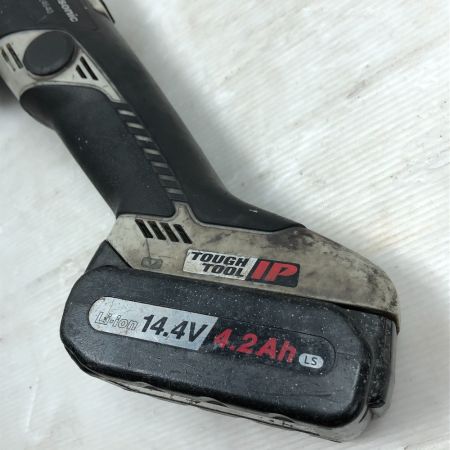  Panasonic パナソニック ディスクグラインダー 充電池1個付 コードレス式 EZ4640 ブラック