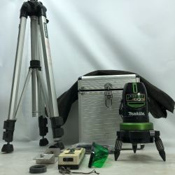 ◇◇ MAKITA マキタ レーザー墨出し器 02158 受光器・三脚・ケース付き SK311GX グリーン Cランク