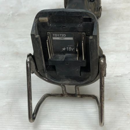  MAKITA マキタ インパクトドライバ  コードレス式 本体のみ TD172D ブラック