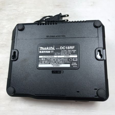  MAKITA マキタ 急速充電器 本体のみ 電動工具 DC18RF ブラック